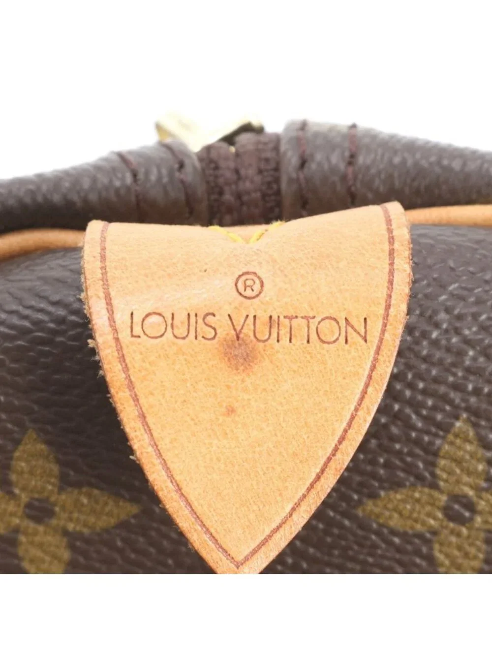 Louis Vuitton Monogram Keepall 50 Leather Boston Bag Tote Travel